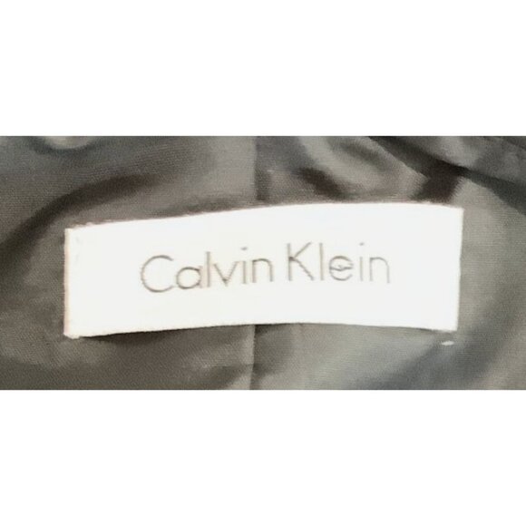 Calvin Klein Little Black Dress Womens 4 Pleated Sleeveless Fit & Flare Classic - Picture 7 of 10